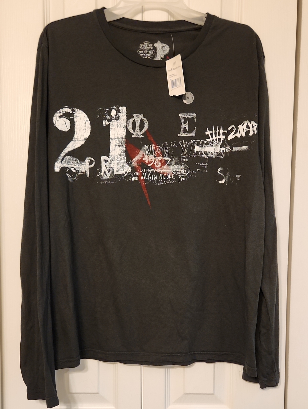 Vintage Polo Ralph Lauren Long Sleeve Alain Nicole 90's Streetwear Top